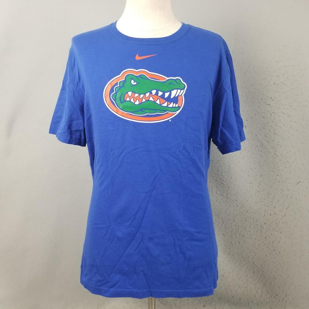 Florida Gators Shirt Mens XL Blue NCAA Football Nike Graphic Tee T-Shirt